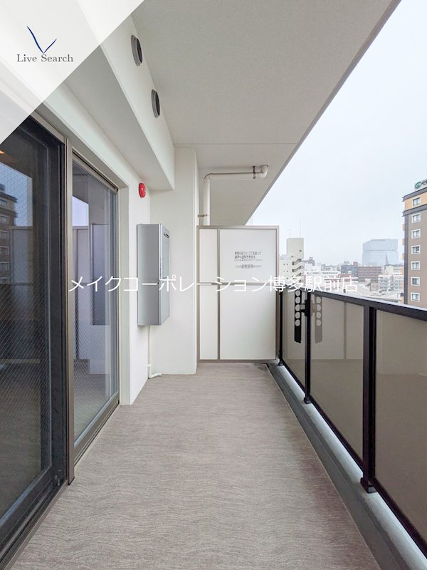 ※室内写真は同物件別間取り引用・現状優先です。 コムフォート薬院 ベランダ