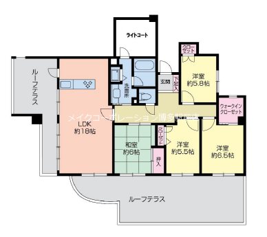 KDXレジデンス平尾浄水町  間取り