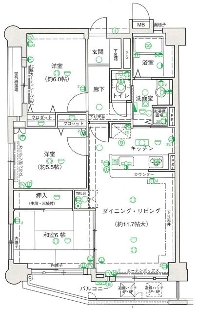 セントポリア桜坂 間取り