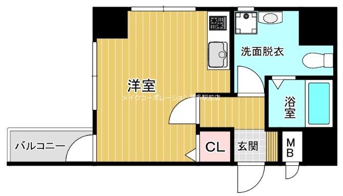 ディアコートパルフェ  間取り