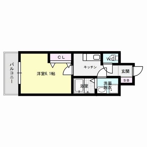 パシフィックコート六本松 間取り