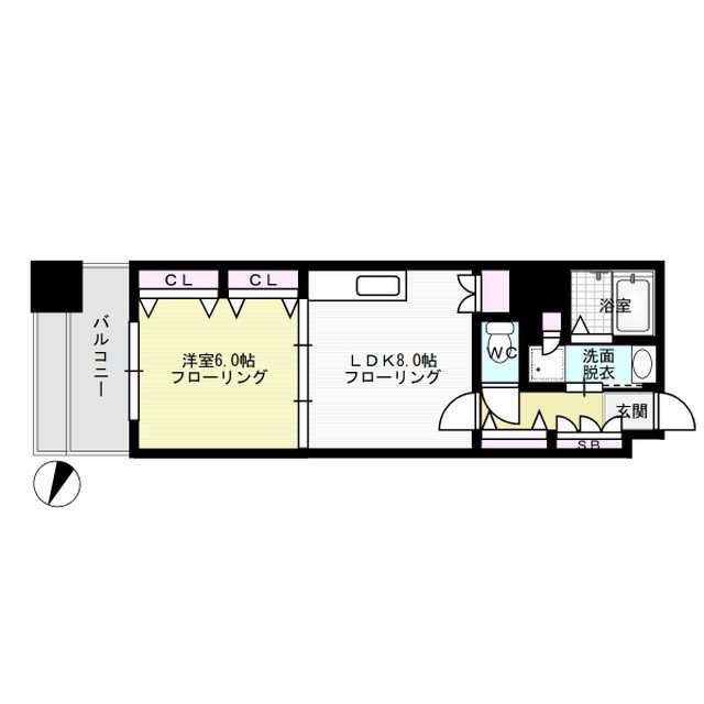 ディー・ウイングタワー 間取り