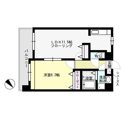 リブル高砂   間取り