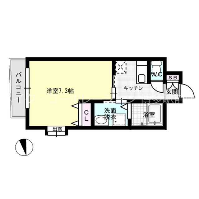 ケイガリアーノ 間取り