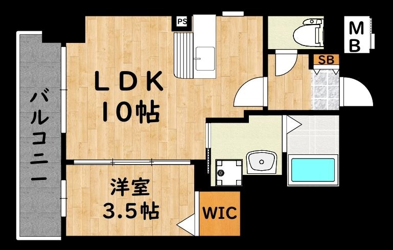サーレ薬院 間取り