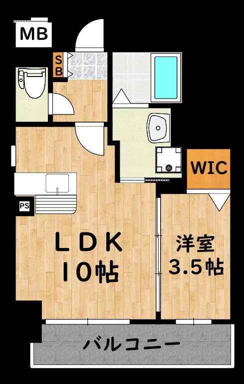 サーレ薬院 間取り