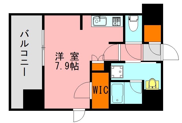 LANDIC　M322 間取り
