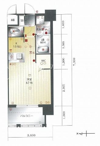 ラファセエスぺランサ大濠  間取り