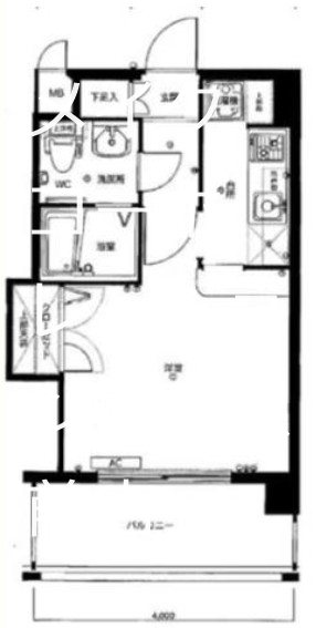 ピュアドームステイツ博多 間取り