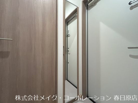 写真は同型タイプ La Pace 博多南 玄関