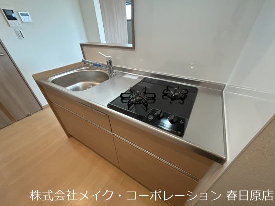 写真は同型タイプ La Pace 博多南 キッチン