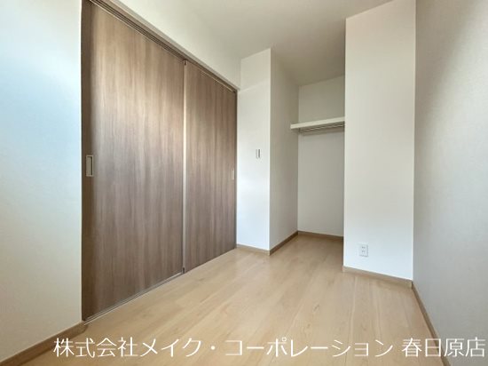 写真は同型タイプ La Pace 博多南 ベッドルーム