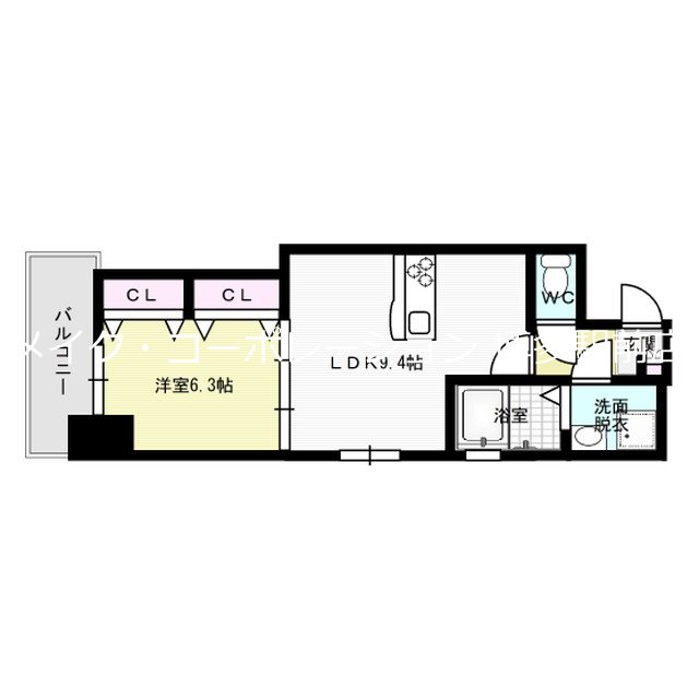 プレジールTJ 間取り