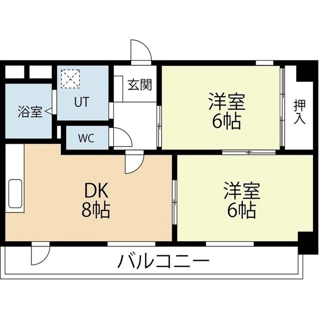 メゾンドール桜坂 間取り
