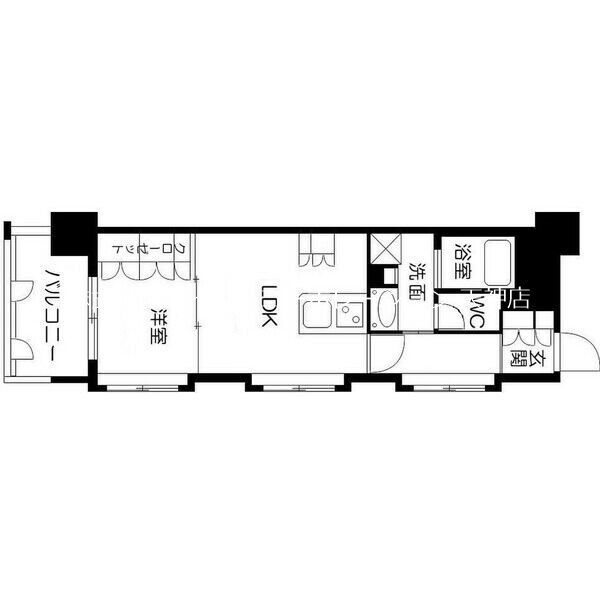 サンロージュ薬院駅前 間取り