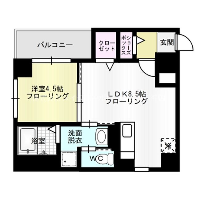 カーサフェリーチェ平尾 間取り