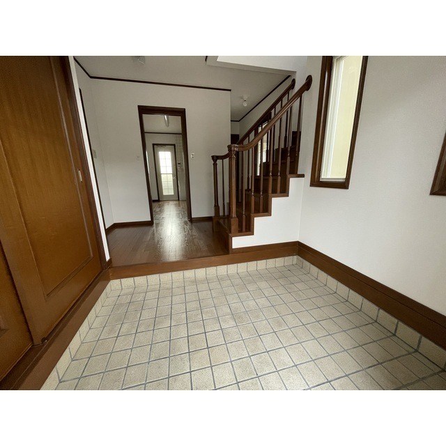 玄関 笹丘台貸家 玄関