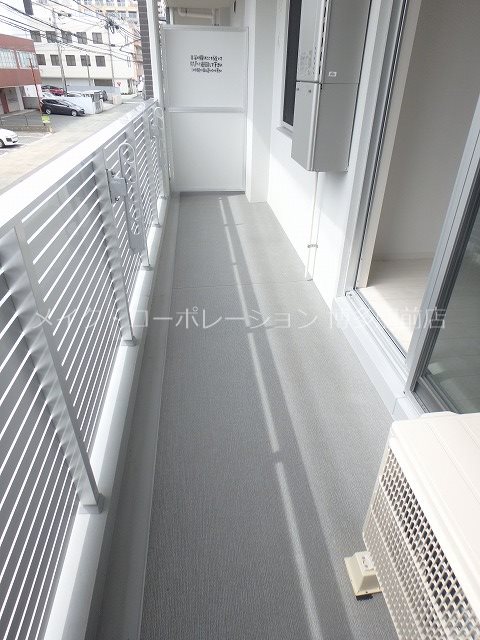 フラッツ東比恵  ベランダ
