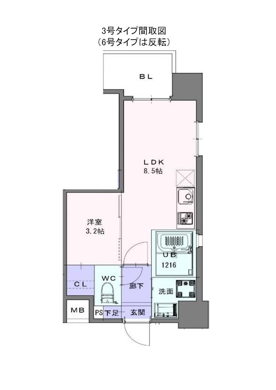 ヴィラージュ天神 間取り