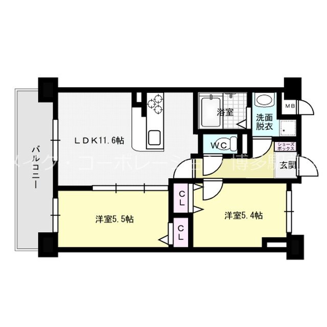 ラヴィアン宮前Ⅰ号館 間取り