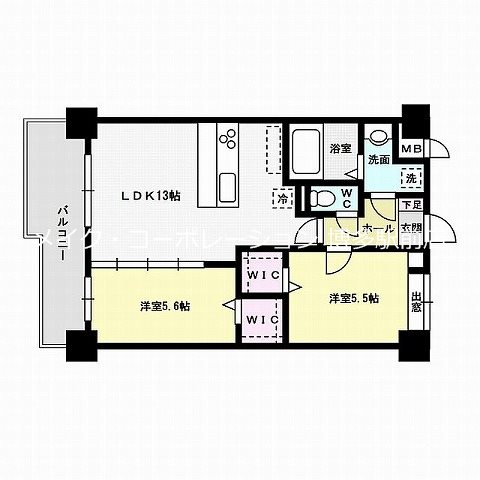 ファーストポイント東比恵  間取り