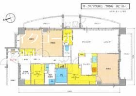 オークピア筑紫丘 間取り