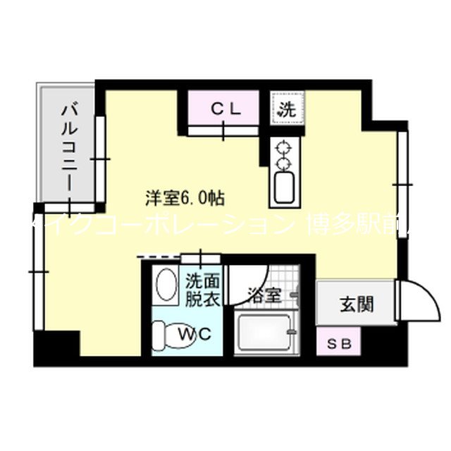 駅南フレンドビル 間取り