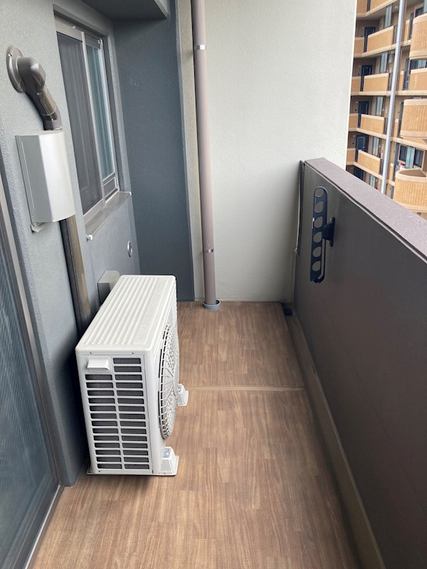 写真は同型タイプ インバレッジ大野城 ベランダ