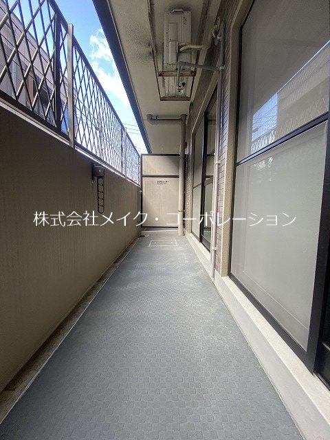 ドゥエム百道 ベランダ