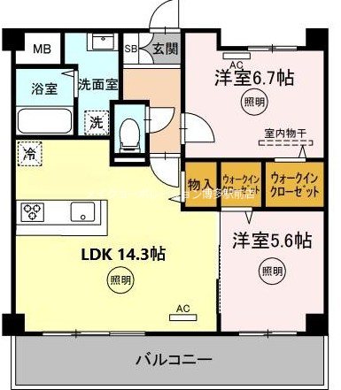 Casa　Felice 間取り