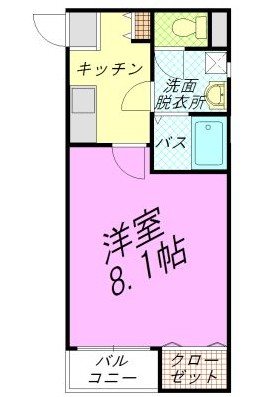 リブレア東比恵A棟 間取り