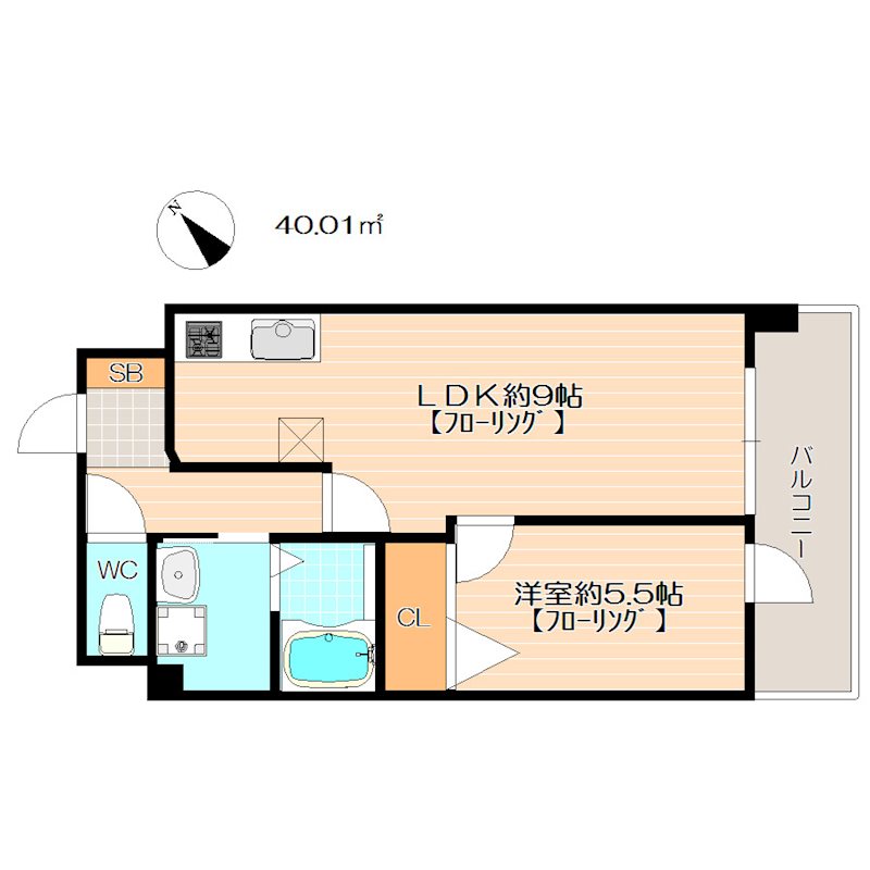 ブランドール山王  間取り