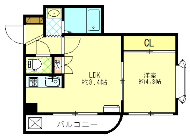 エムアール祖原  間取り