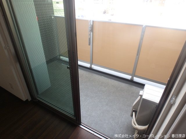 写真は同型タイプ ギャラクシー南福岡駅前 ベランダ