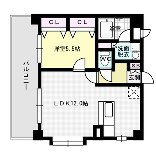 カマラード吉塚  間取り