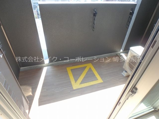 アクタス博多パークシティ ベランダ