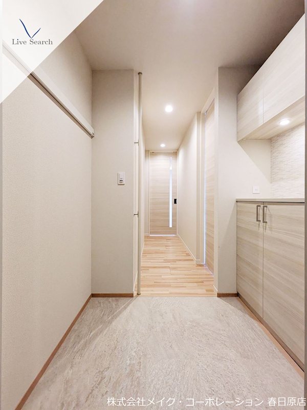 スパシオコモド春日原 玄関