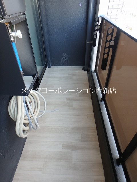 ※工事中の写真 APエルテージ西新【2号タイプ】 ベランダ
