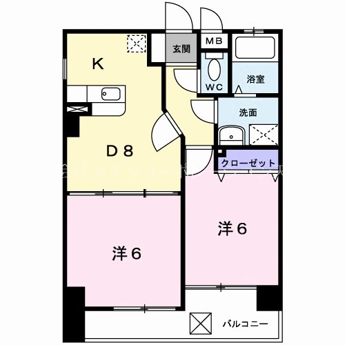 ペンディーオ小笹 間取り