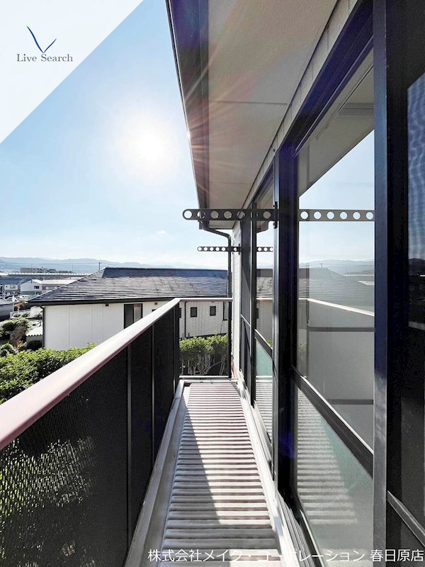 ベランダ ヴェルドミールD棟 ベランダ