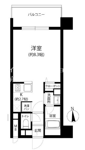 リフェスタ渡辺通 間取り