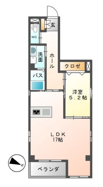 アーバンブルー藤 間取り