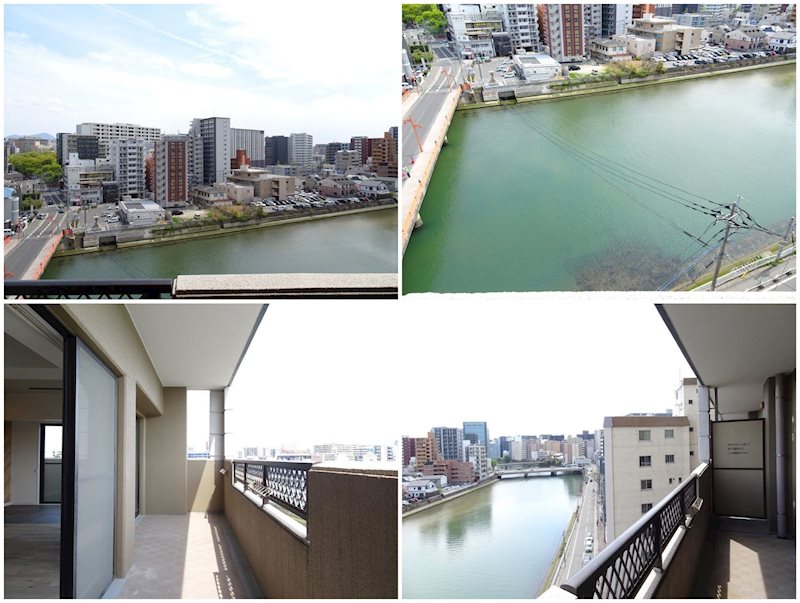 アンピールリーヴァス天神 ベランダ