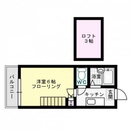 ドリームパレス姪浜 間取り