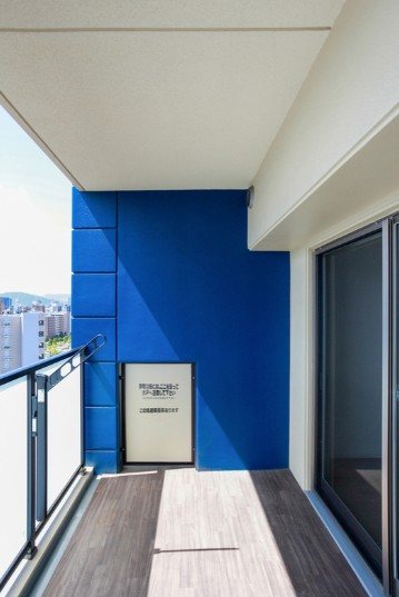 ベランダ サヴォイ ラ・マリナ ドゥ ハカタ ベランダ