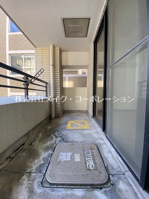 ベールメトロ姪浜 ベランダ
