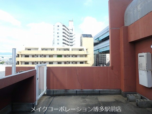 パークコート博多 ベランダ