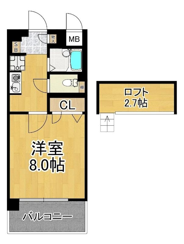 ケイハウス21 間取り
