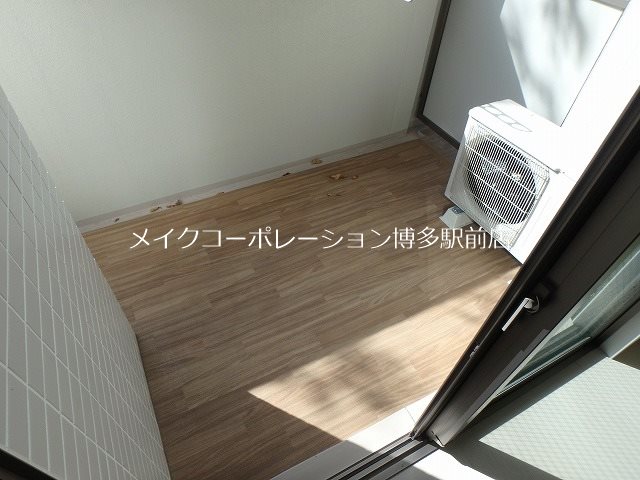 ※入居中の為別部屋写真使用現状優先 ラファセアリービオ博多 ベランダ