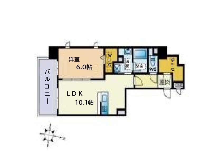 シェルメゾン  間取り